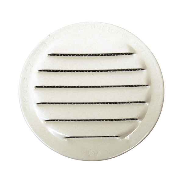 Maurice Franklin Lou ver 1.5 in. W X 1.5 in. L Gloss White Aluminum Mini Louver RLW-100 1.5 - main